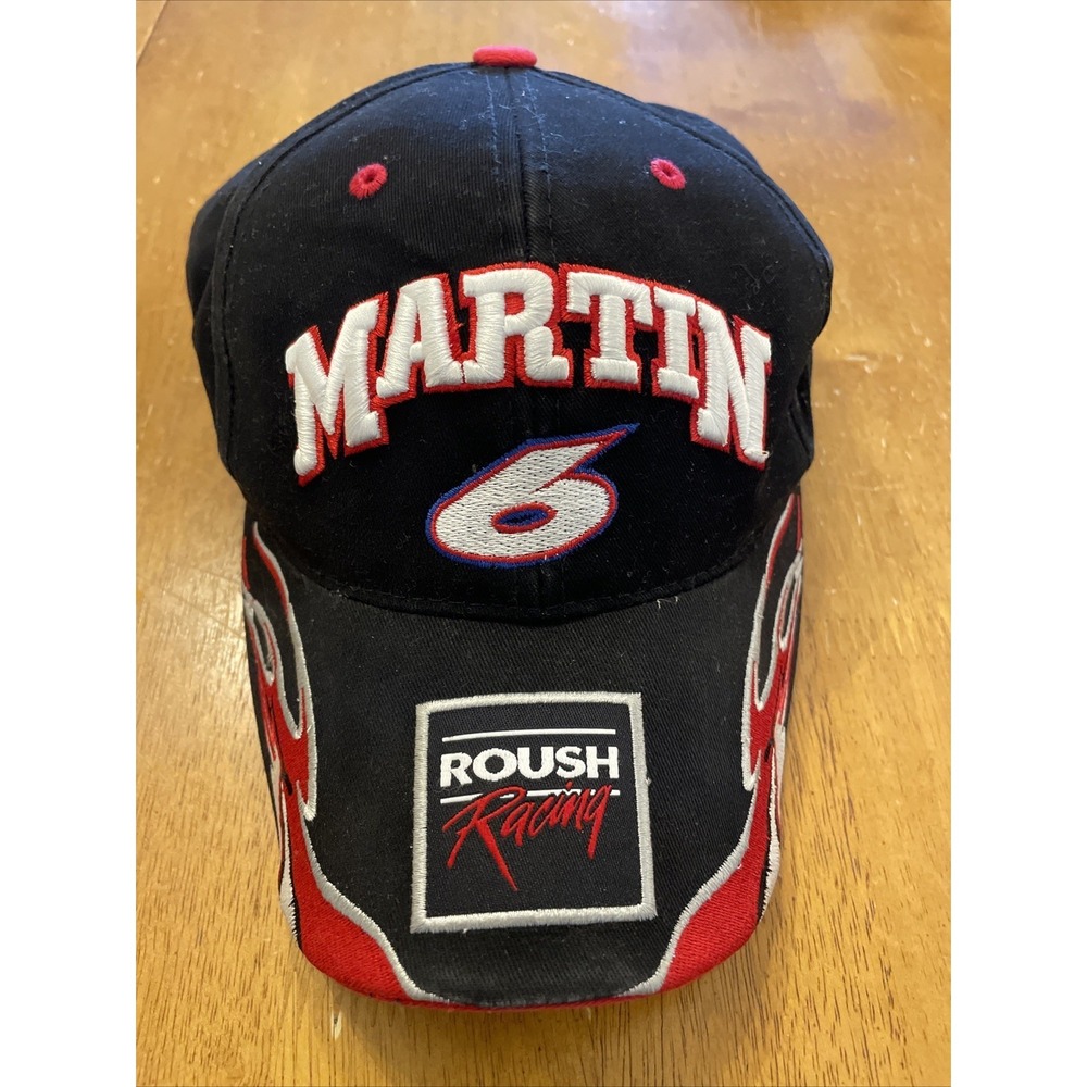Mark Martin #6 Checkered Flag NASCAR U.S. Rouse Racing AAA Hat